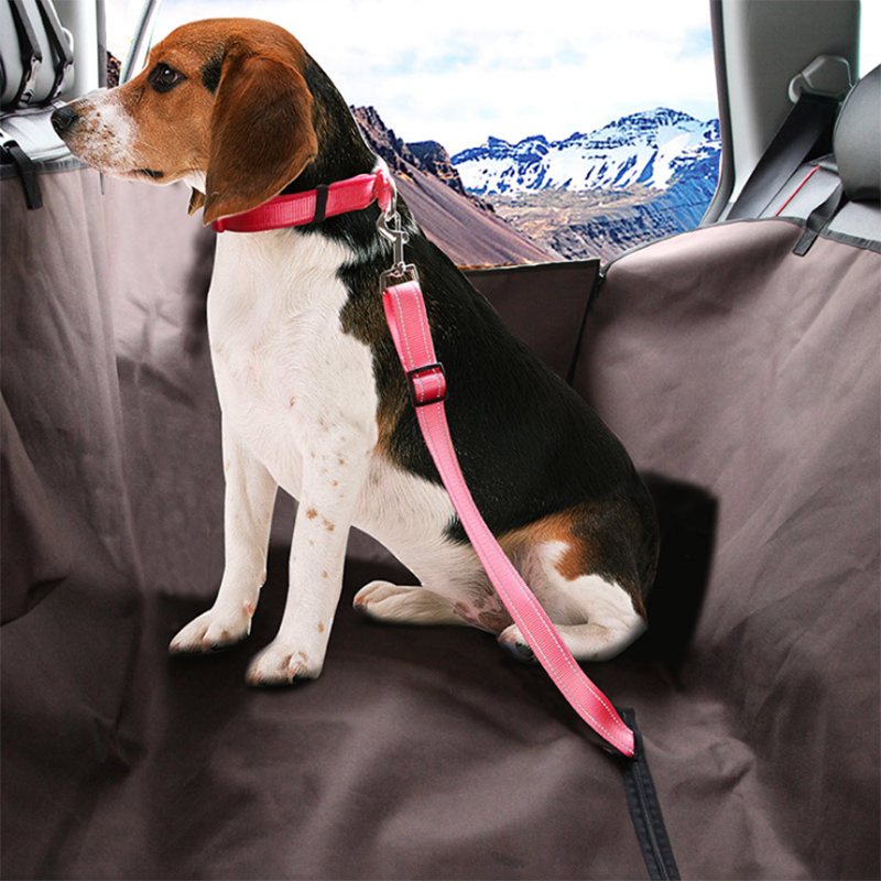 Pet Dog Seat Belt Adjustable  for Small Medium Dogs in 13 Colors