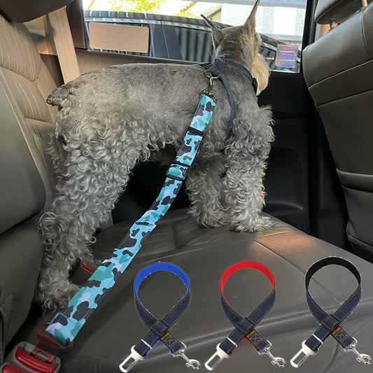 Adjustable Puppy Dog Car Seat Belts for Vehicle