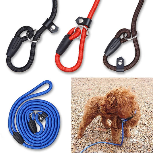 Dog Leash Rope Nylon Adjustable  Harness Collar Lead