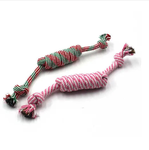 Pet Supplies Dog Rope Chew Toy Outdoor Training Fun Playing Cat Dogs Toys for Large Small Dog Durable Braided Rope Toy